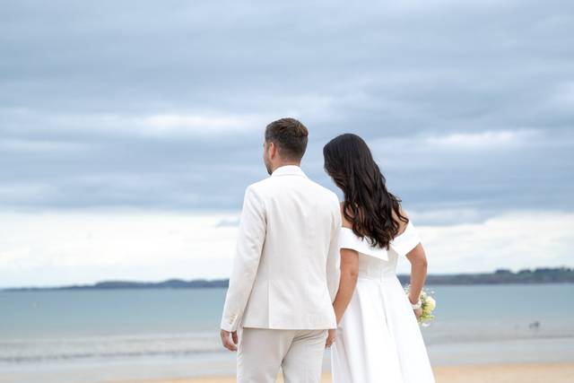 Couple sur la plage