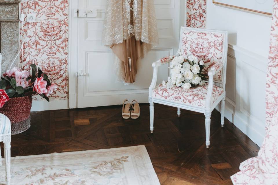 Préparatif robe