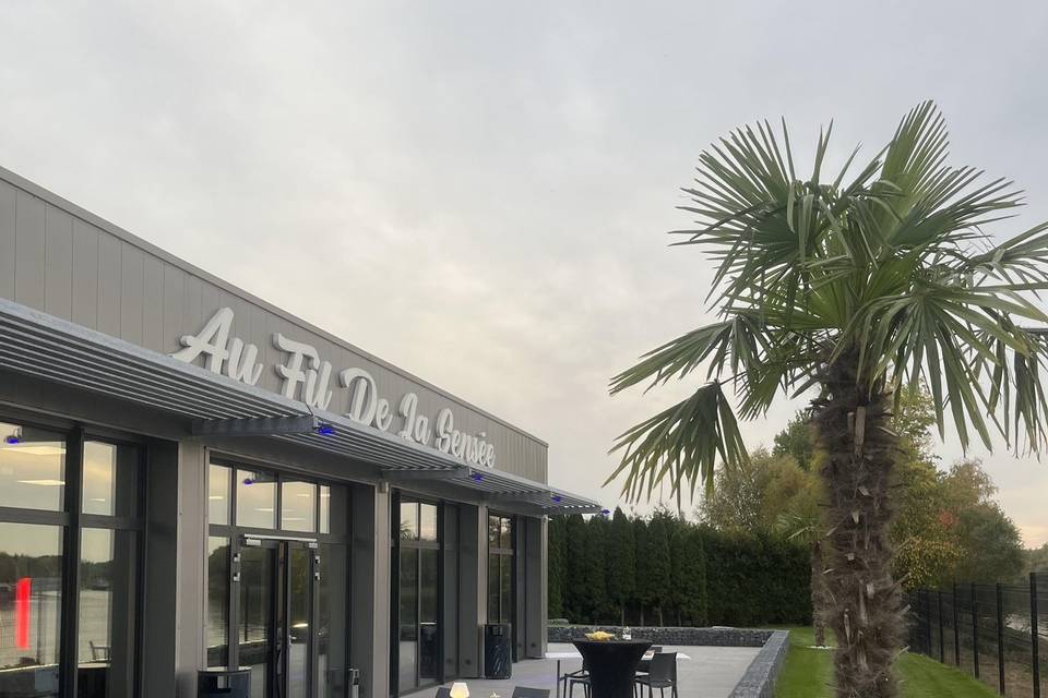 Terrasse en octobre