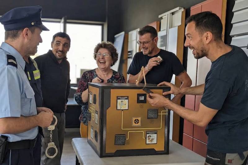 L'escape box géante