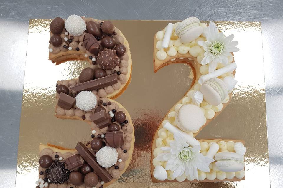 Number cake