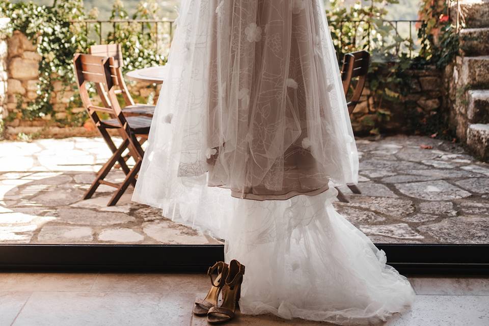 Robe de la mariée