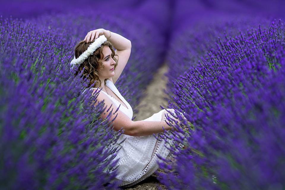Shooting bijou fleur provence