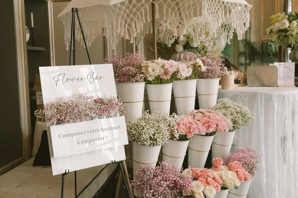 Bar à fleurs