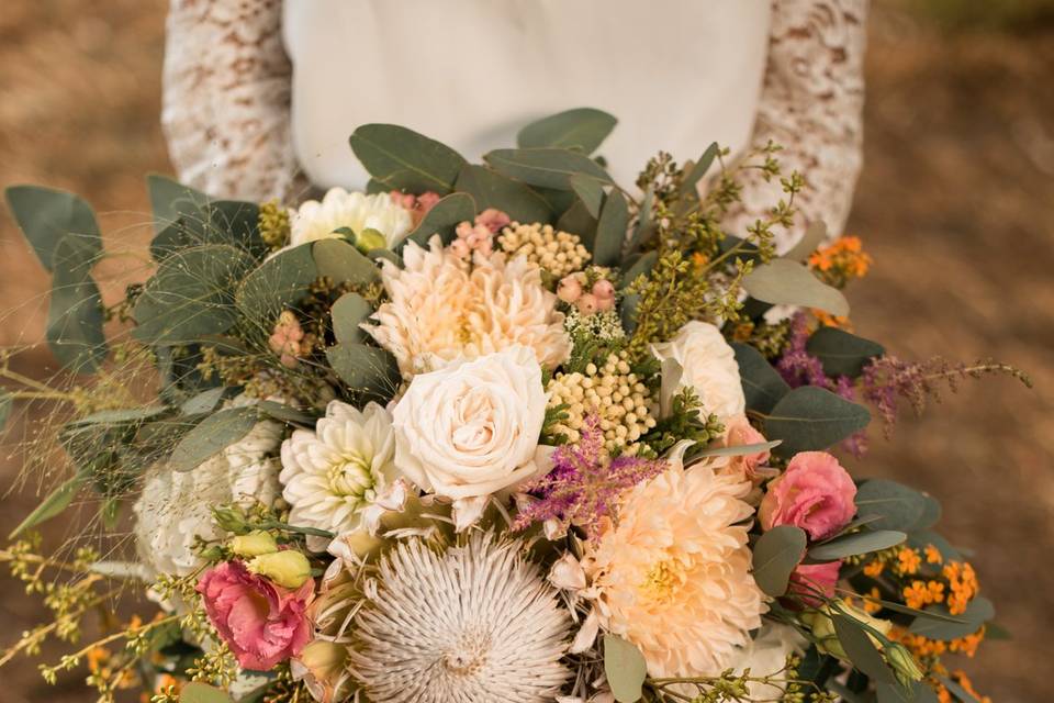 Bouquet de mariée XXL