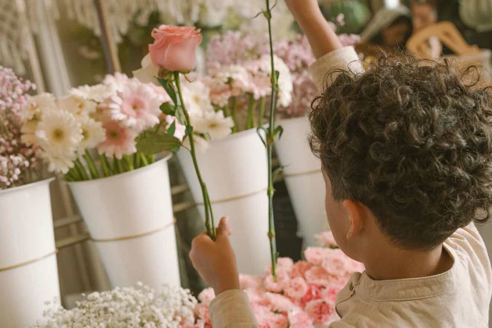 Bar à fleurs