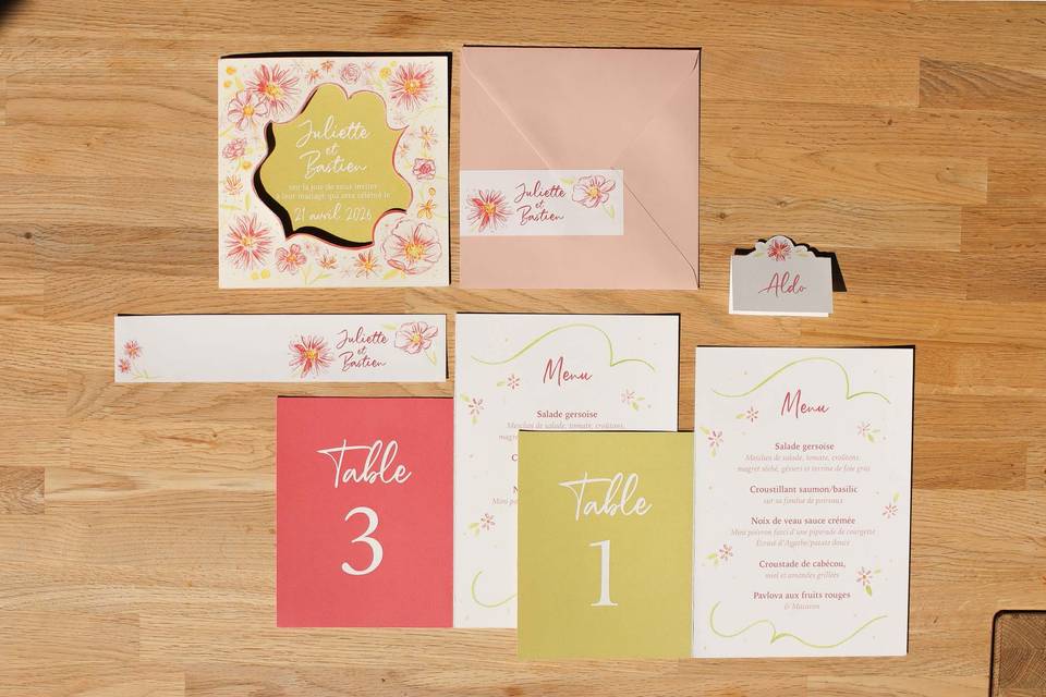 Collection printemps fleuri