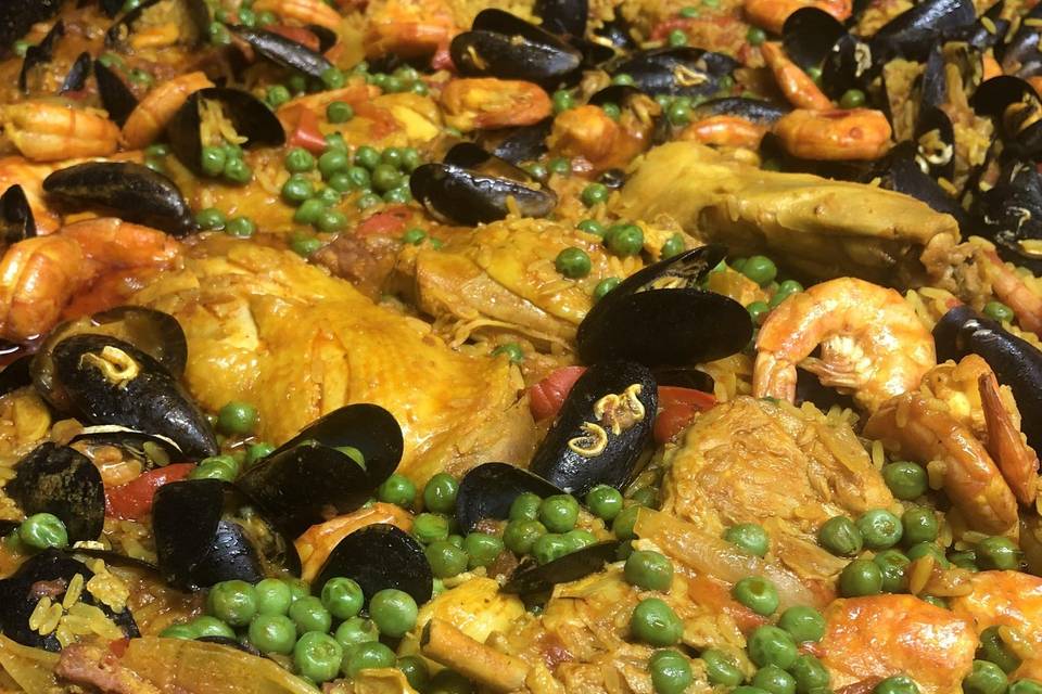 Paella géante