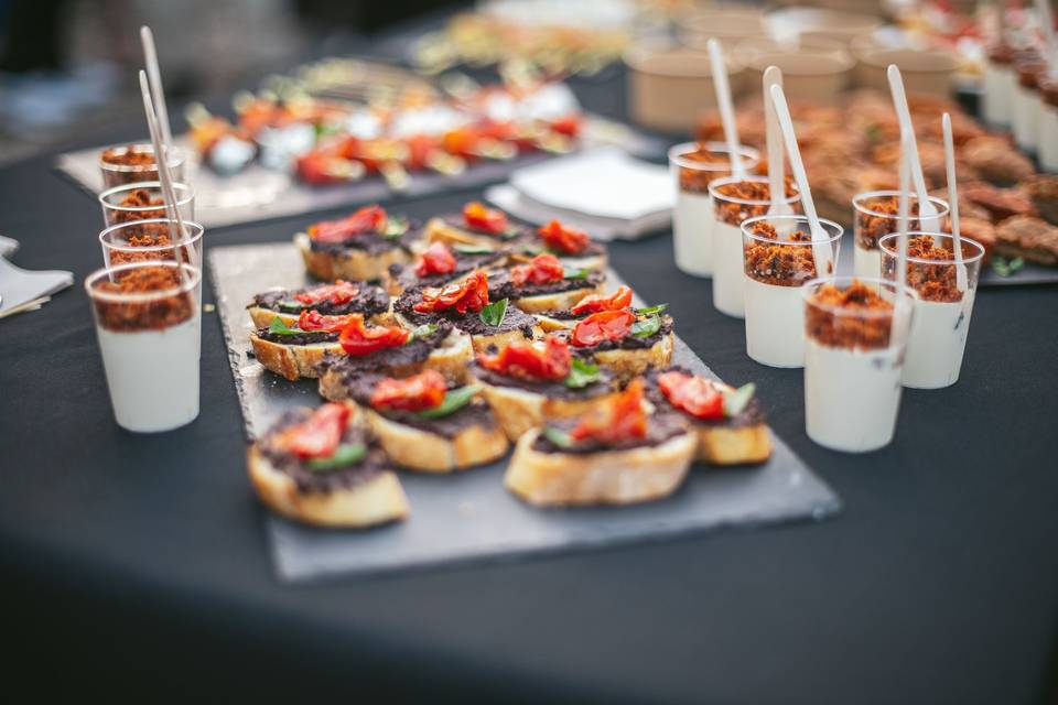 Buffet traiteur pour récéption