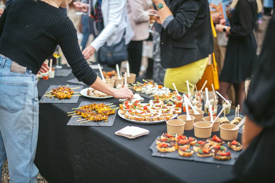 Buffet traiteur pour récéption