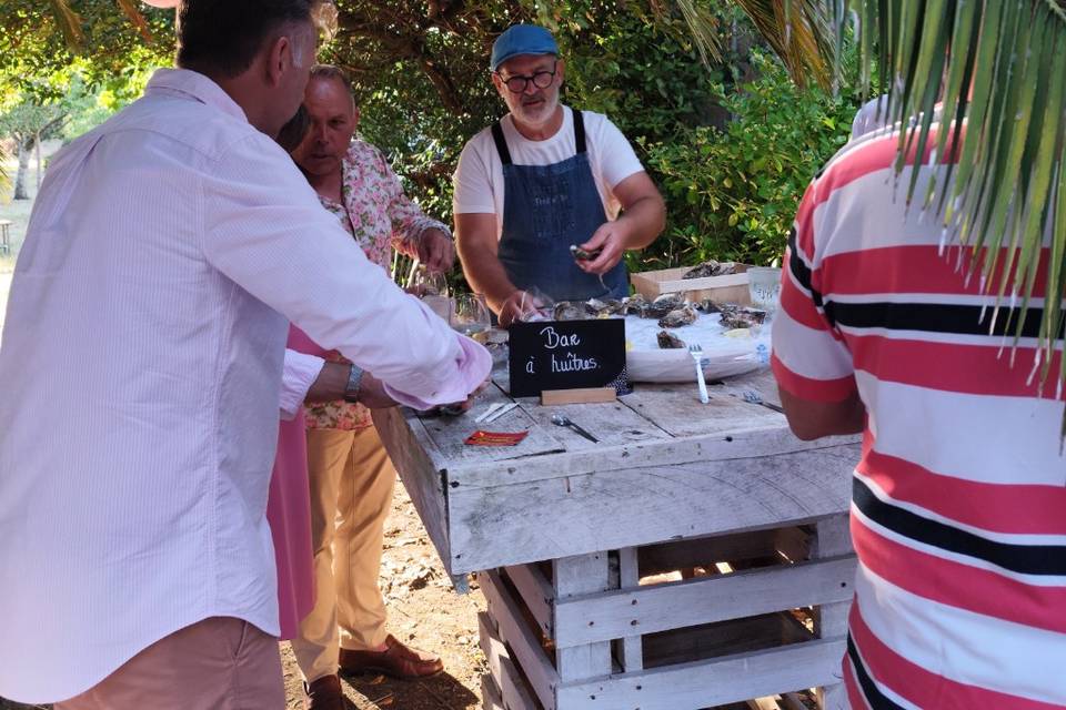 Petit atelier huîtres
