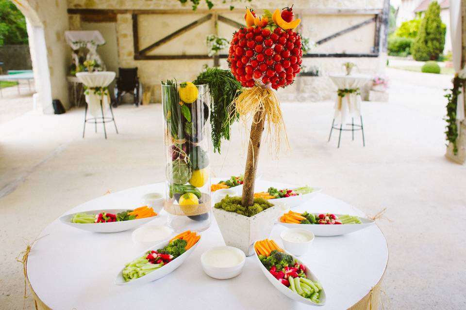 Le croque en bouche du jardin