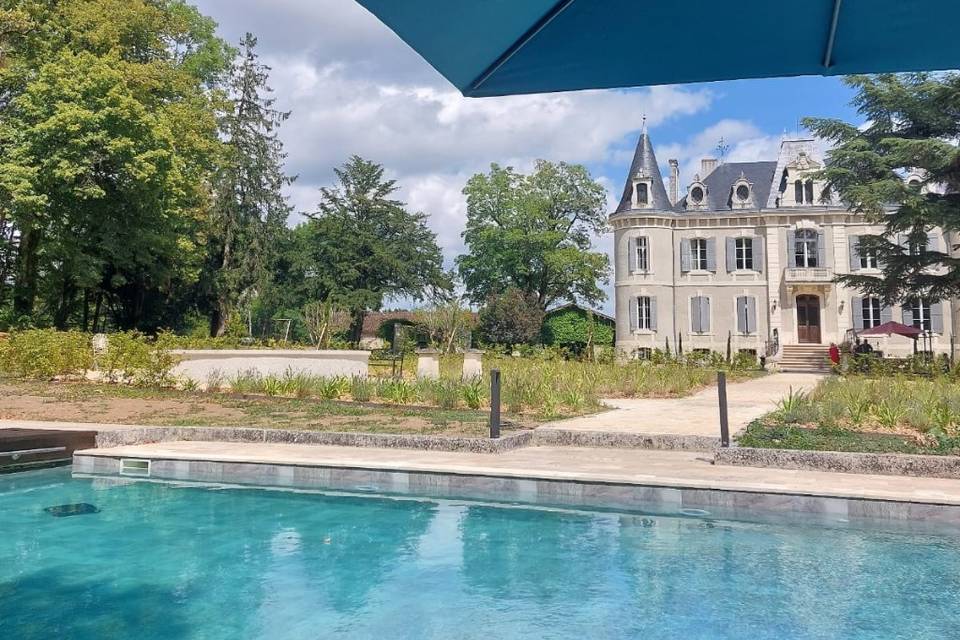 Piscine château