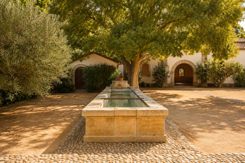 La fontaine du patio