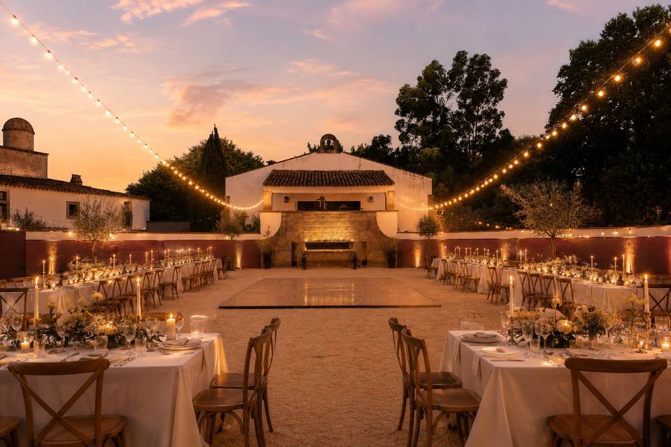 L'arène de nuit banquet