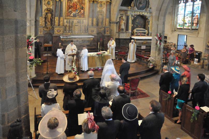 Le cérémonie religieuse