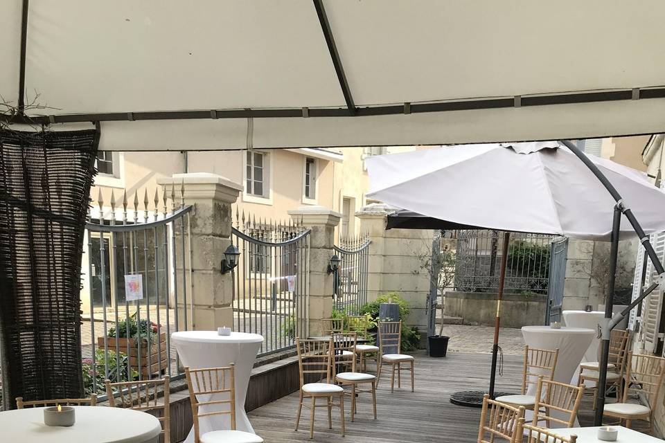 Terrasse prête !