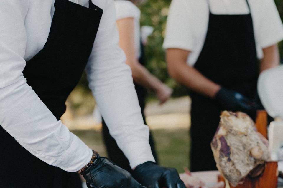 Cocktail dans le parc