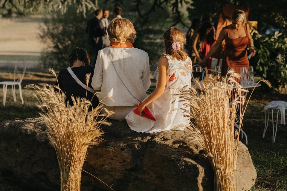 Cocktail dans le parc