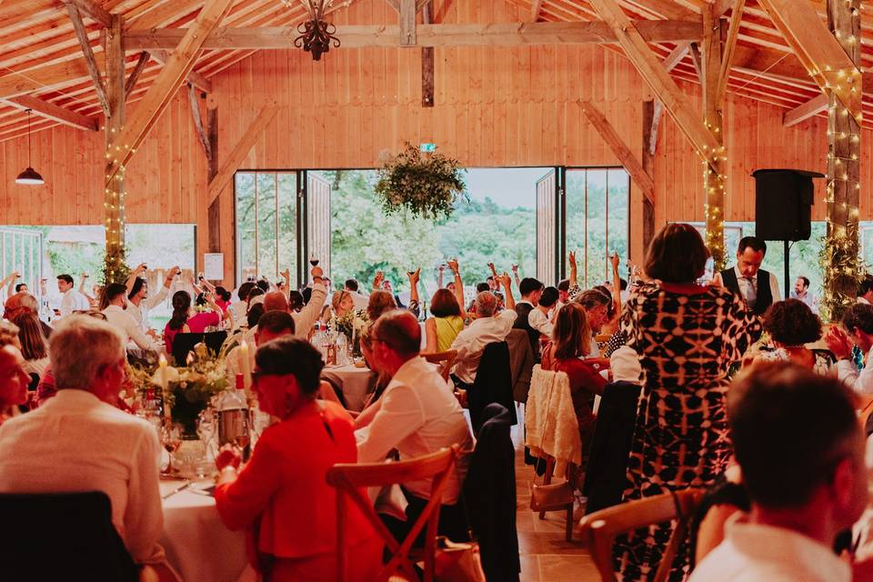 Dîner dans la Halle