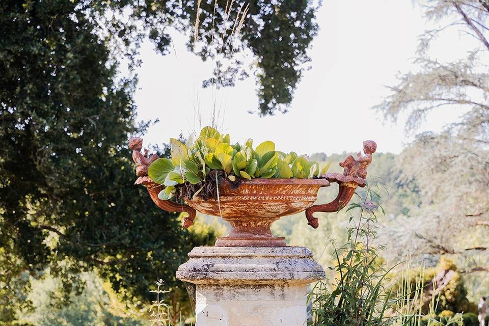 La fontaine du parc