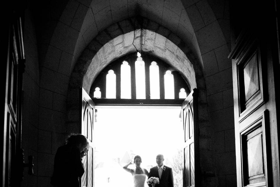 Entrée dans l'église