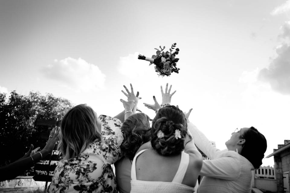 Lancer de bouquet