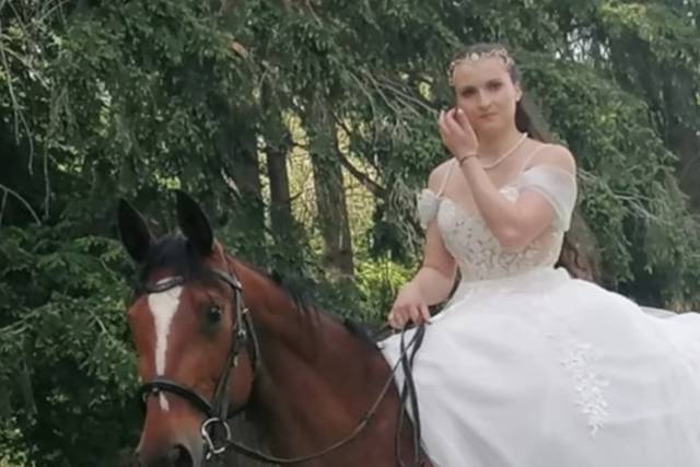 L'arrivée de la mariée