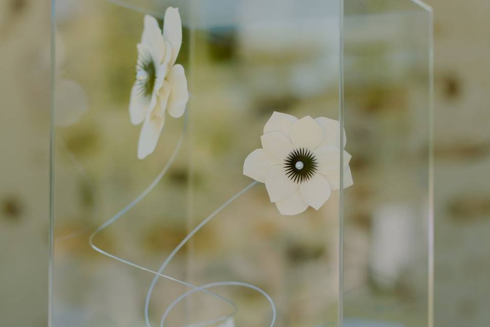 Décoration sous cloche