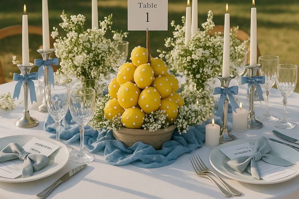 Proposition Décoration table