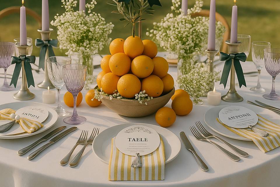 Proposition Décoration table