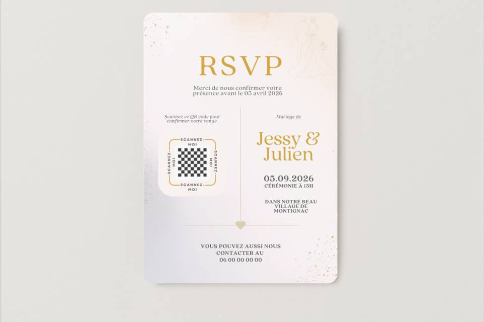 Carte RSVP
