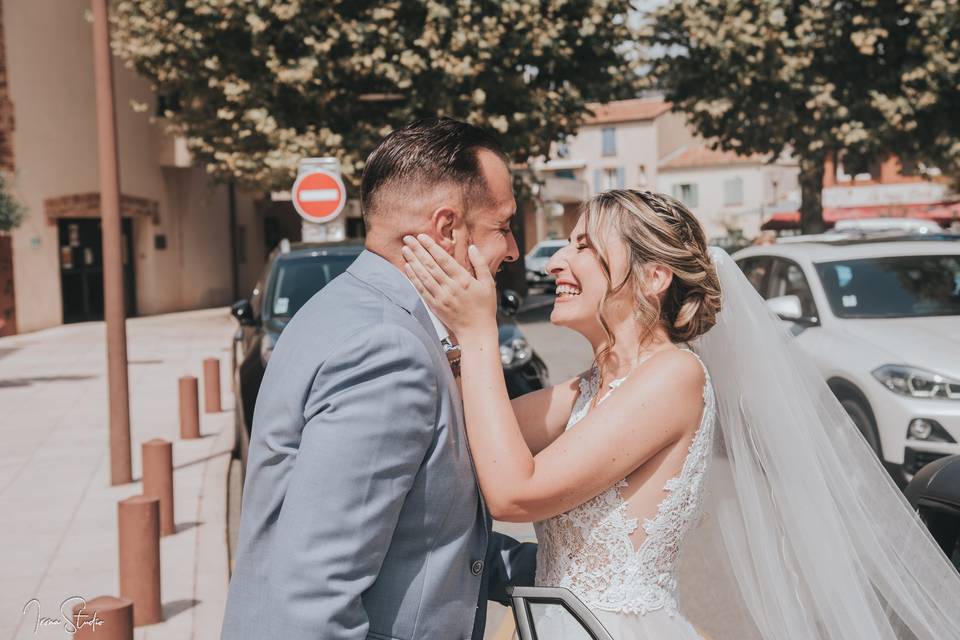 Le couple avant cérémonie