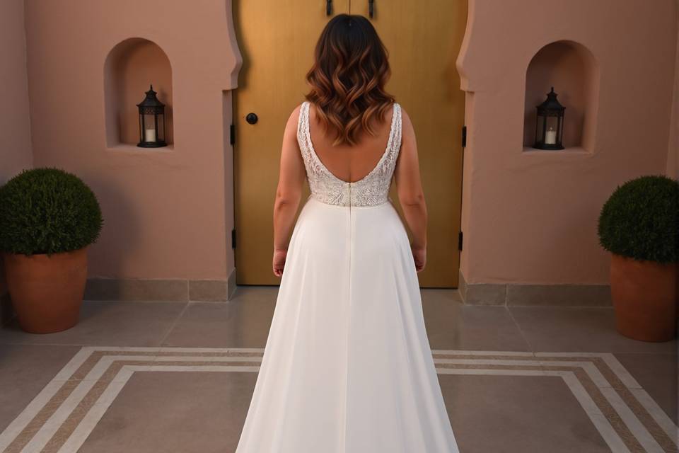 Taffetas robe 26CUR01