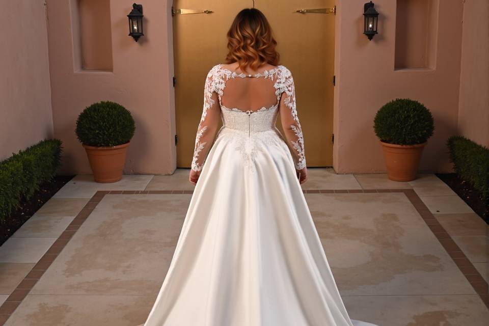 Taffetas robe 26CUR03