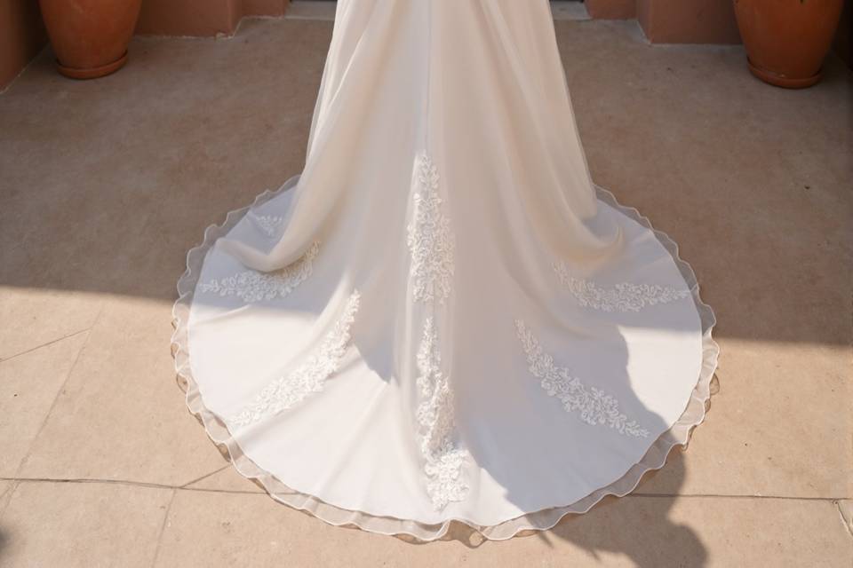 Taffetas robe 26CUR12