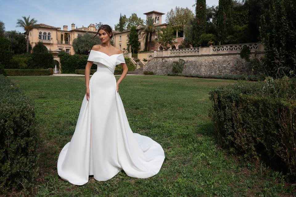 Taffetas robe Castelet