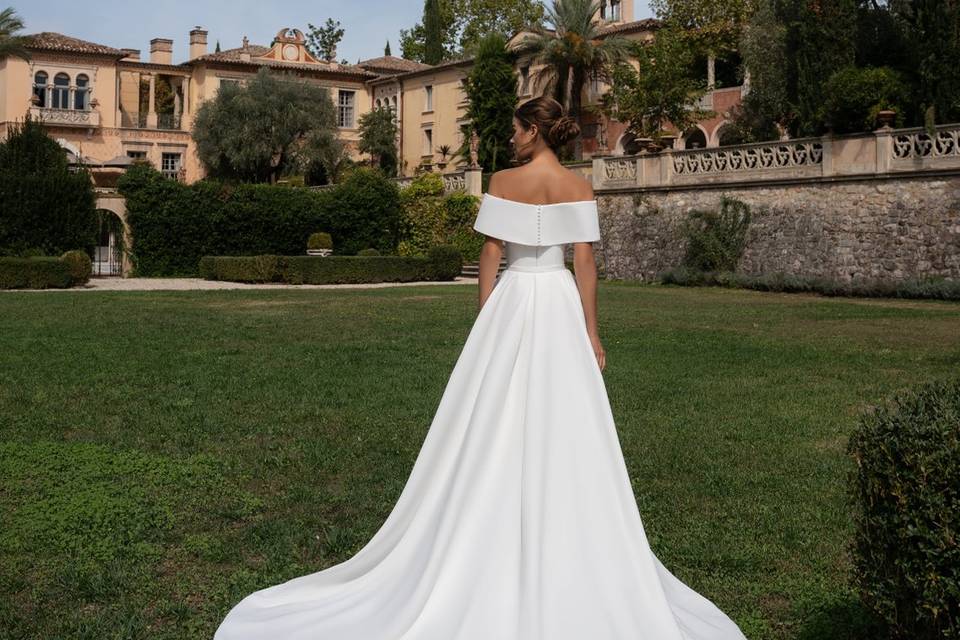 Taffetas robe Castelet