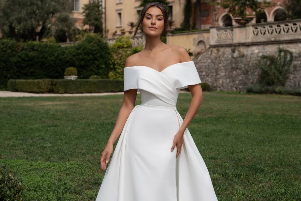 Taffetas robe Castelet