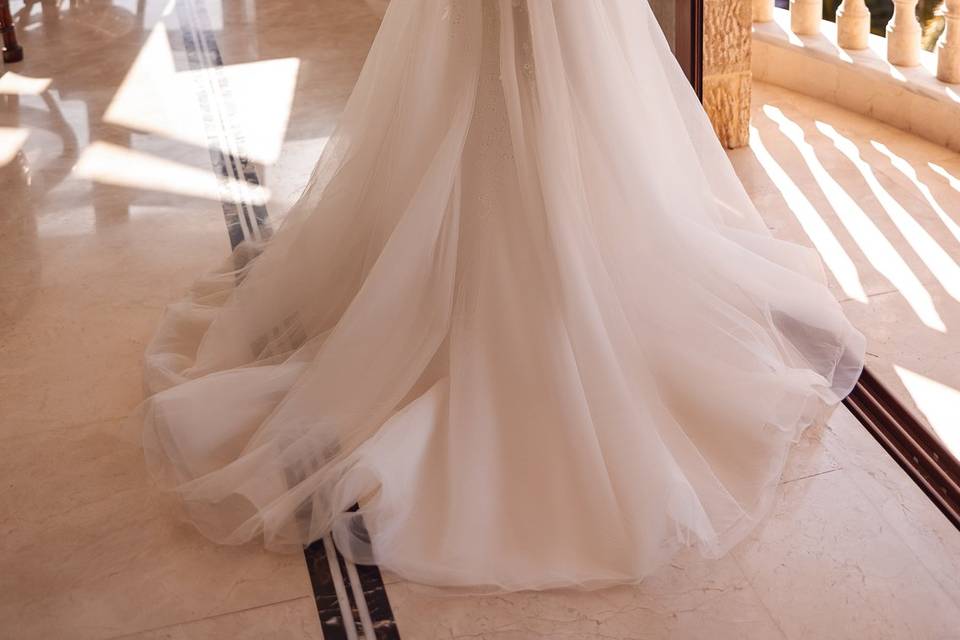 Taffetas robe 8278