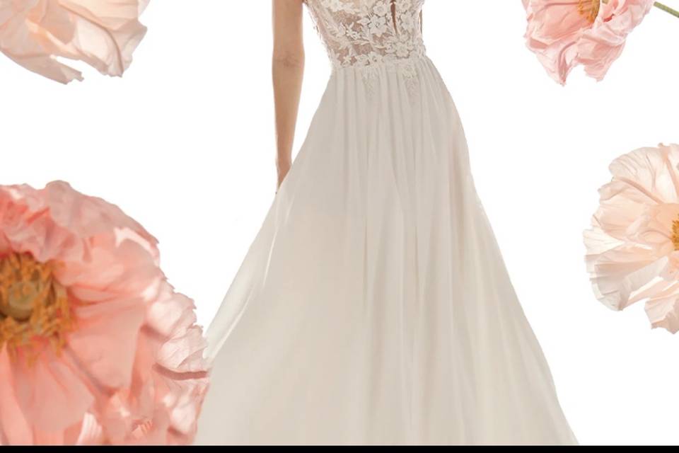 Taffetas robe Rosalie