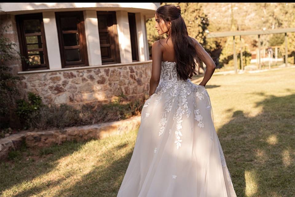 Taffetas robe Arielle