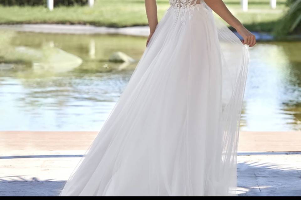 Taffetas robe 26029