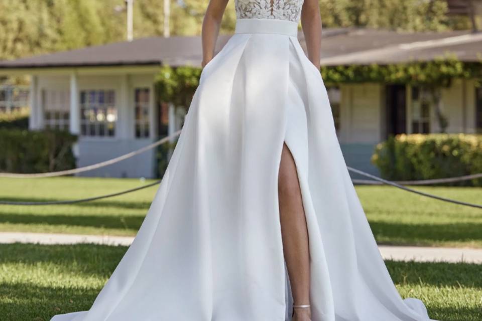 Taffetas robe 26028