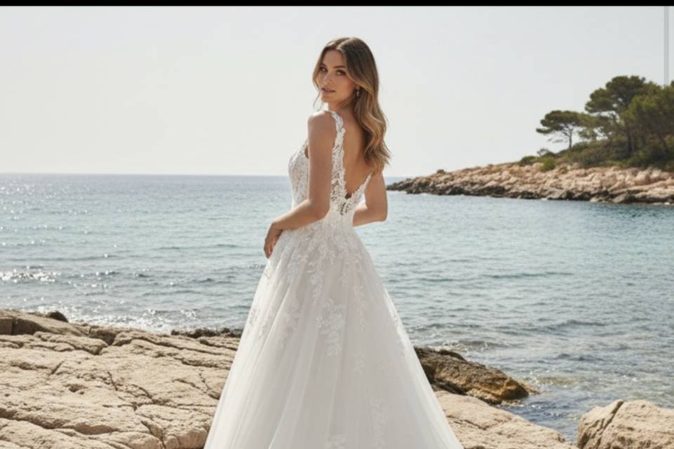 Taffetas robe Auffay