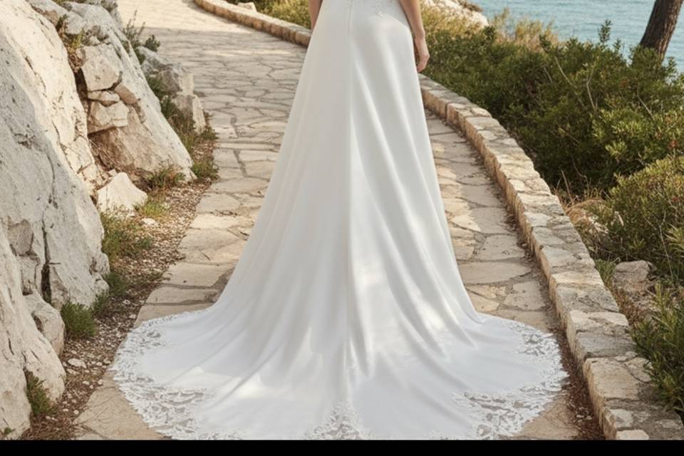 Taffetas  robe Auray