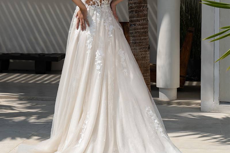 Taffetas robe 20370