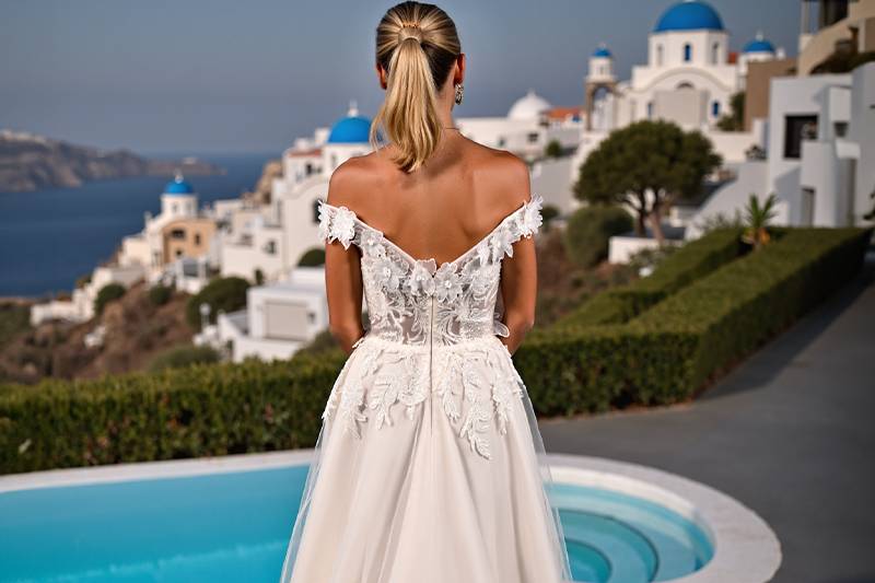 Taffetas robe Ranville