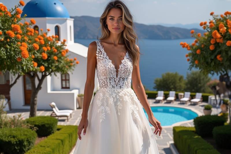 Taffetas robe Reux