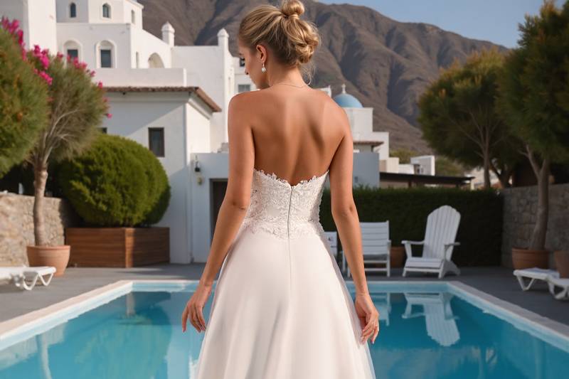 Taffetas robe Sassy